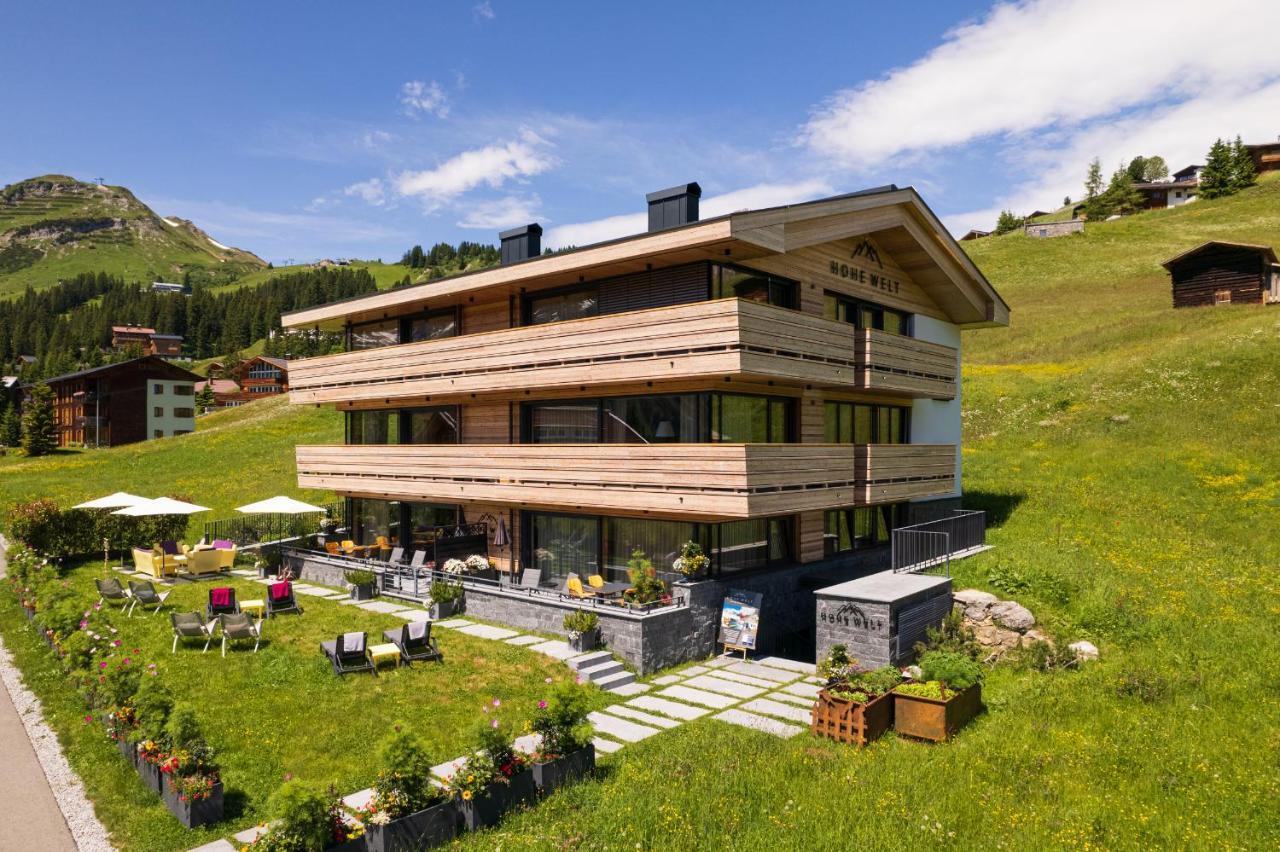 Chalet Hohe Welt - luxury apartments Lech Buitenkant foto