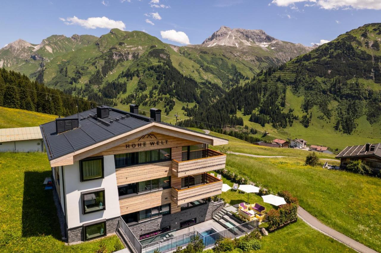 Chalet Hohe Welt - luxury apartments Lech Buitenkant foto