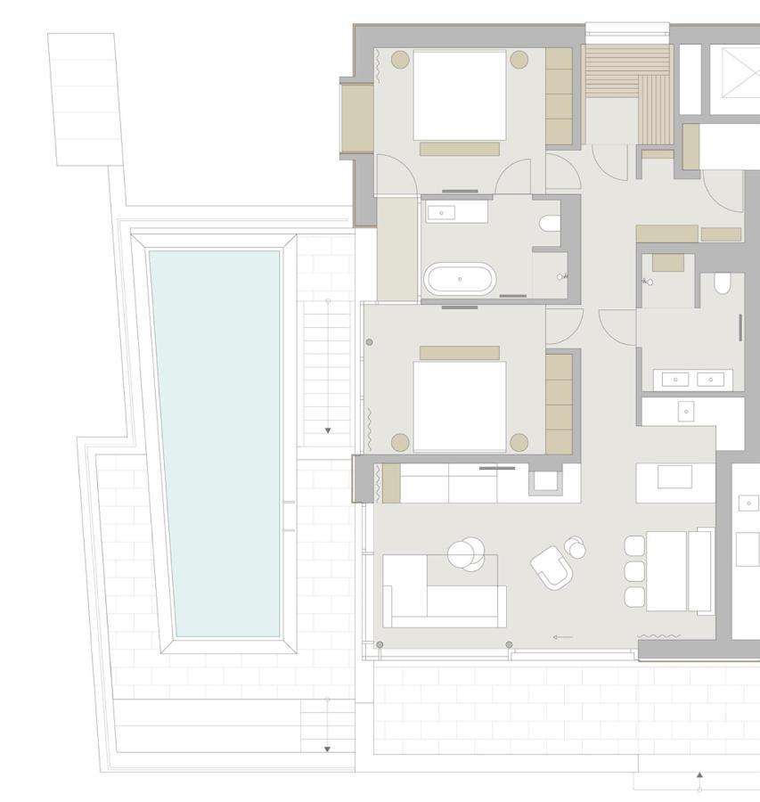 Chalet Hohe Welt - luxury apartments Lech Buitenkant foto