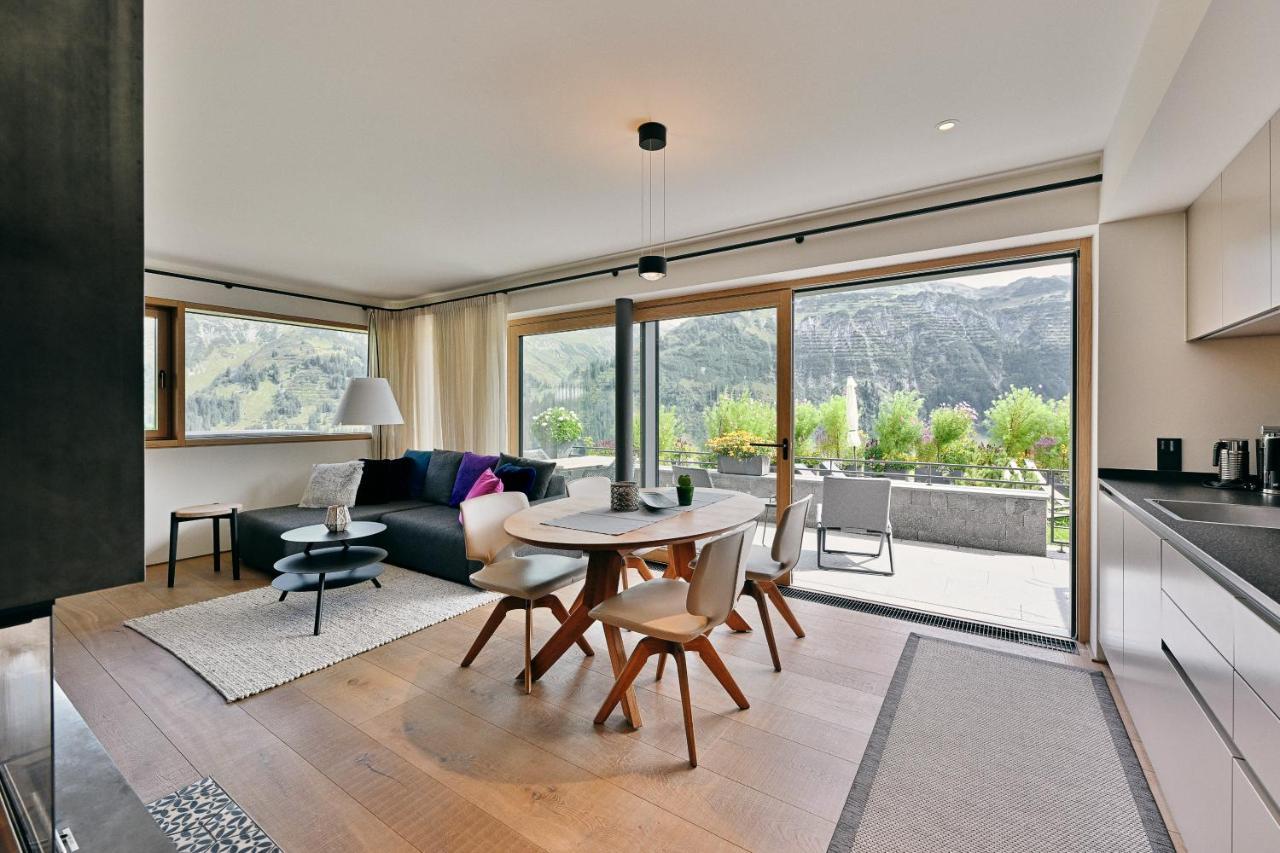 Chalet Hohe Welt - luxury apartments Lech Buitenkant foto