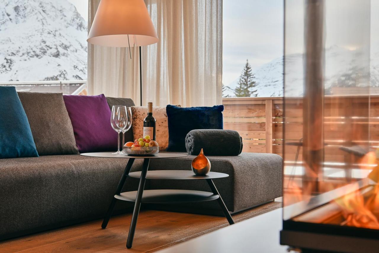 Chalet Hohe Welt - luxury apartments Lech Buitenkant foto