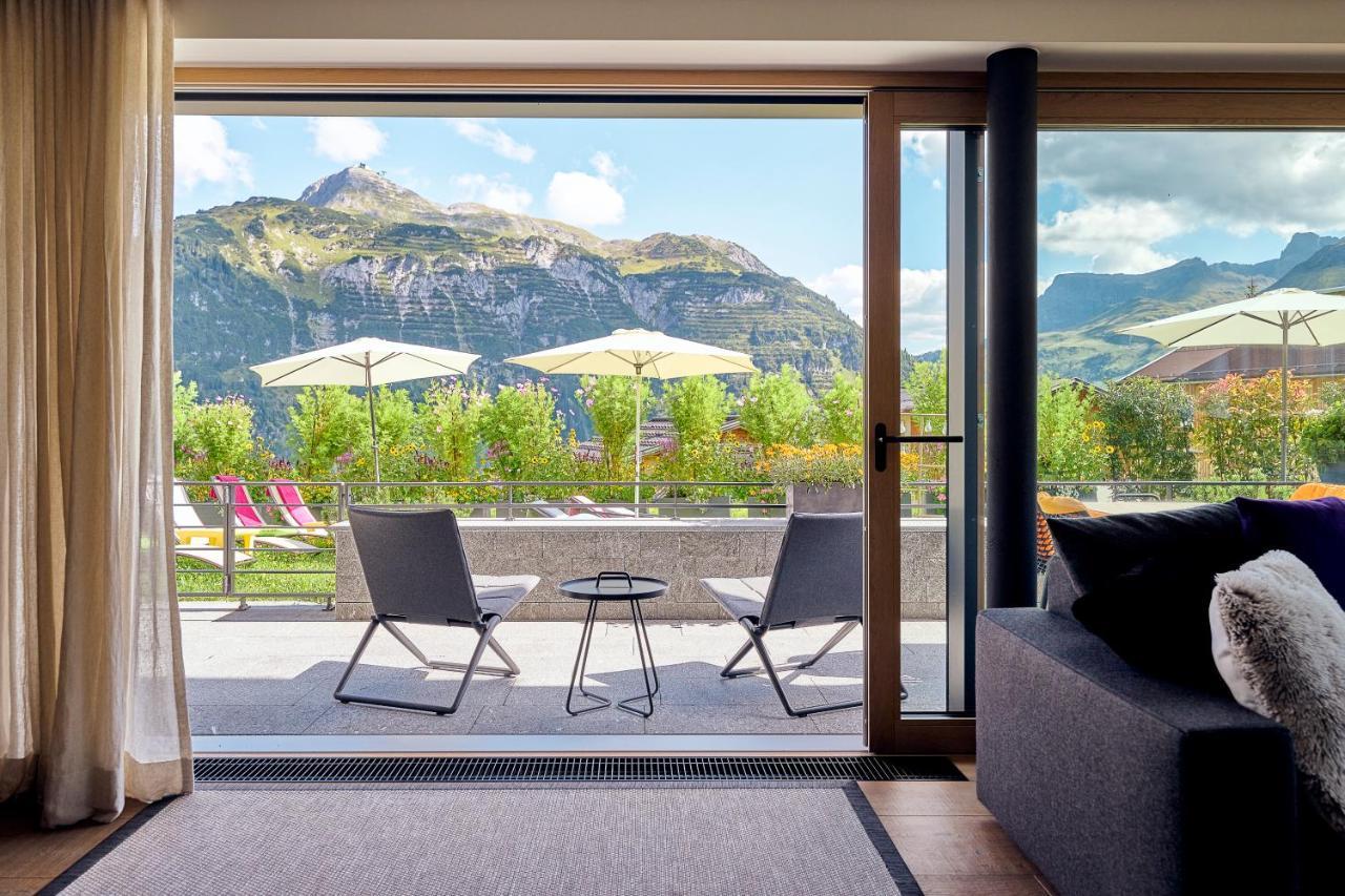 Chalet Hohe Welt - luxury apartments Lech Buitenkant foto