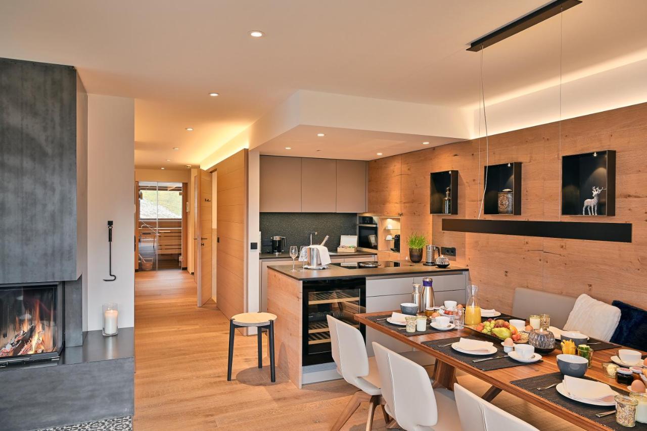 Chalet Hohe Welt - luxury apartments Lech Buitenkant foto