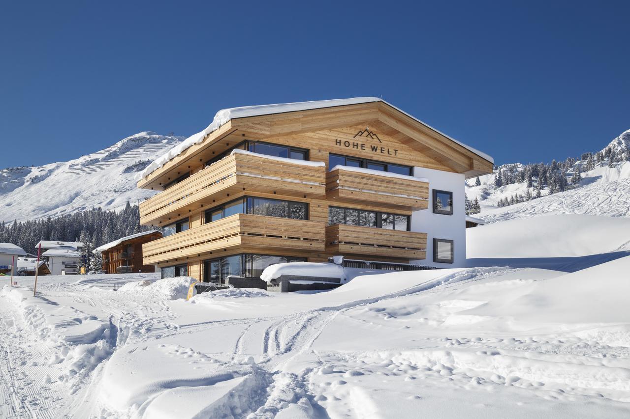 Chalet Hohe Welt - luxury apartments Lech Buitenkant foto