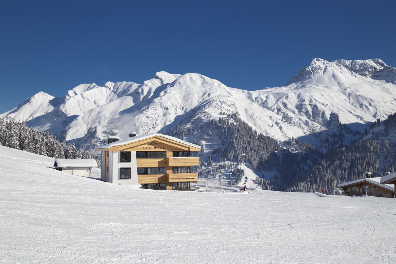 Chalet Hohe Welt - luxury apartments Lech Buitenkant foto