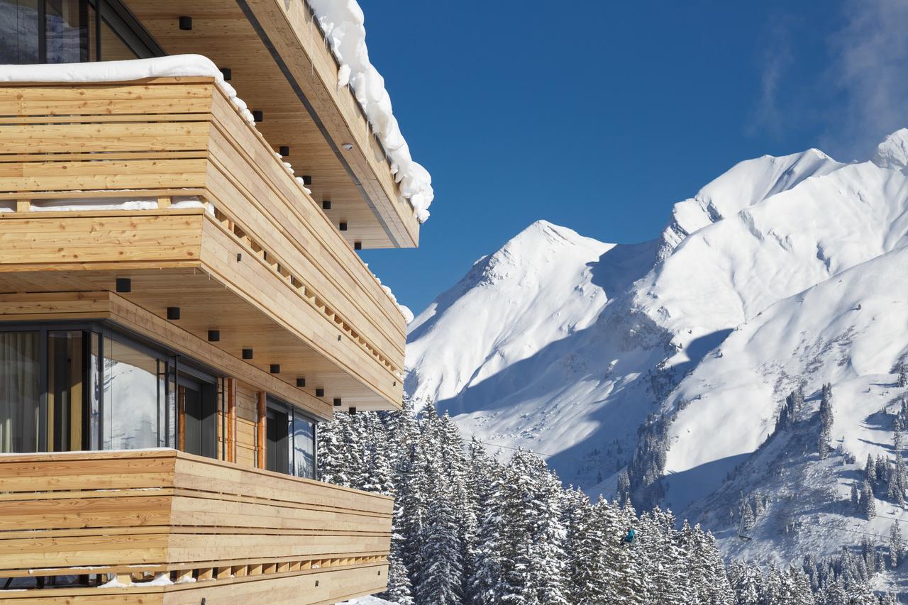 Chalet Hohe Welt - luxury apartments Lech Buitenkant foto