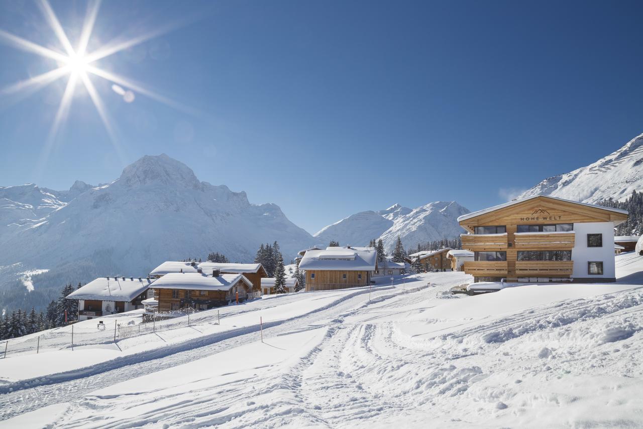 Chalet Hohe Welt - luxury apartments Lech Buitenkant foto