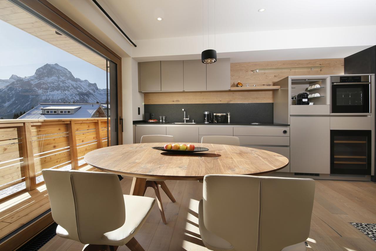 Chalet Hohe Welt - luxury apartments Lech Buitenkant foto