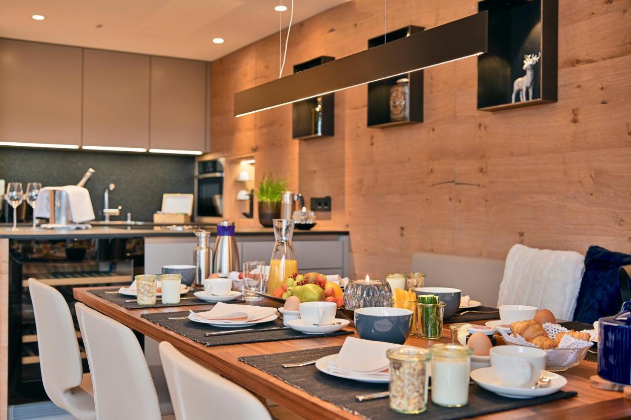 Chalet Hohe Welt - luxury apartments Lech Buitenkant foto