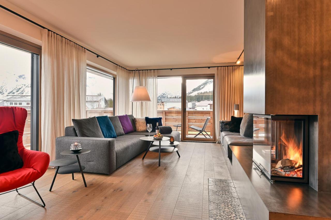 Chalet Hohe Welt - luxury apartments Lech Buitenkant foto